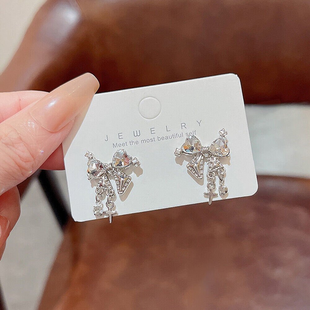 Crystal Stud Earrings - DS Traders
