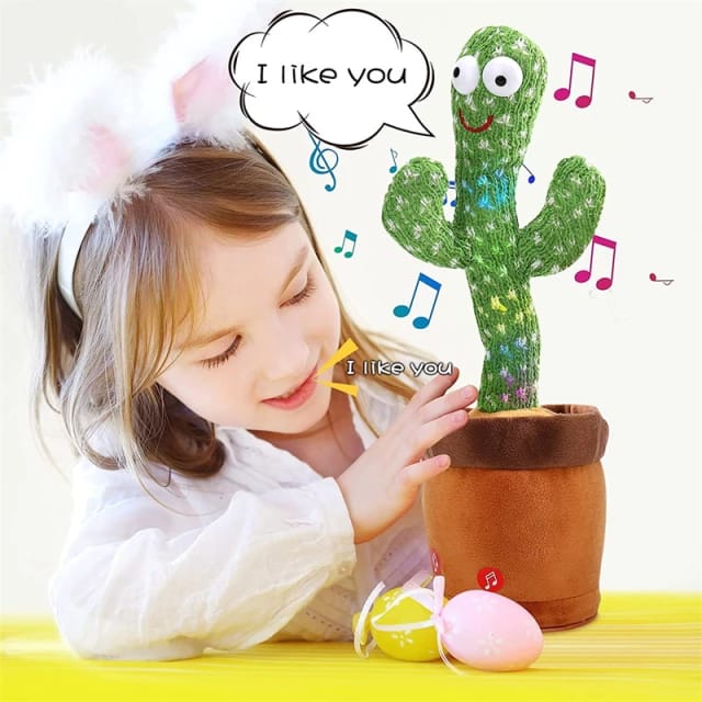 Dancing and Talking Cactus Toy for Kids - DS Traders