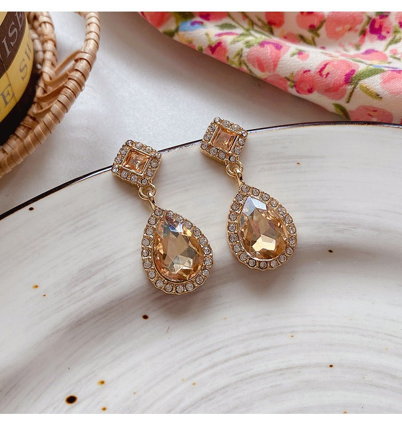 Diamond Water Drop Earrings - DS Traders