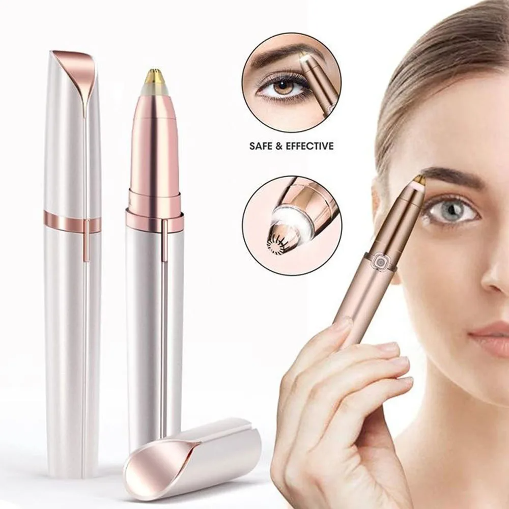 Professional Painless Finishing Touch Eyebrow Hair Trimmer.