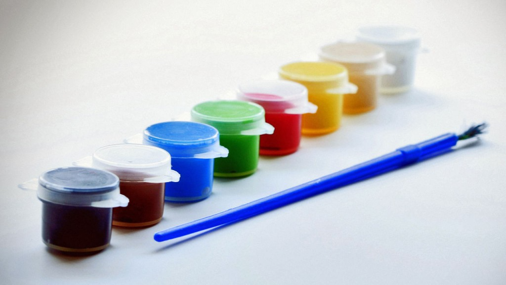Water Colour Paint 6Pcs Set With Brush.