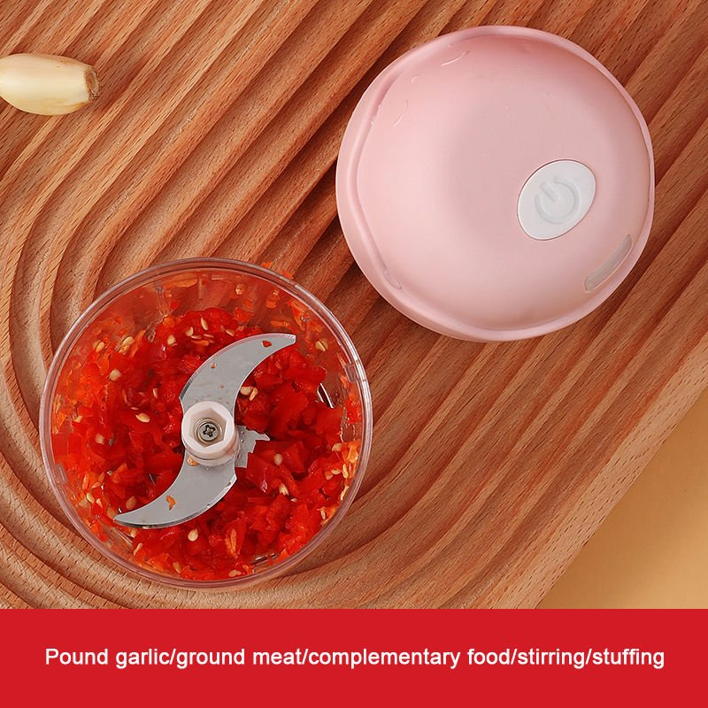 USB Chargable Mini Electric Garlic Masher.