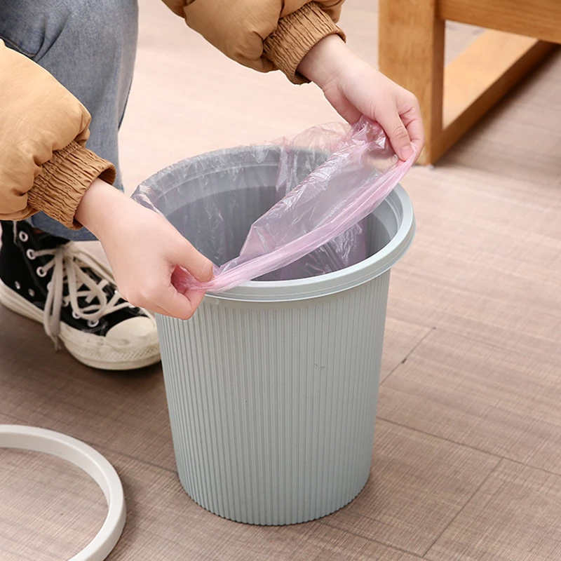 5 Rolls 1 Pack 100Pcs Household Disposable Trash Pouch.