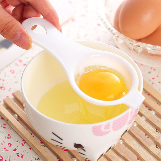 Pack of 2 -New Plastic Egg Separator White Yolk Sifting