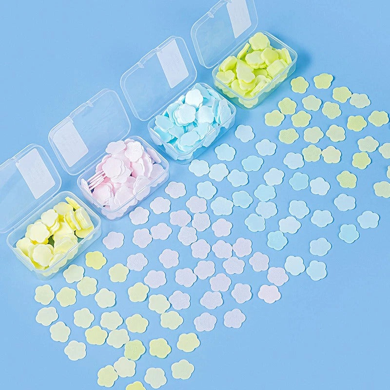 Portable Petal Paper Soap