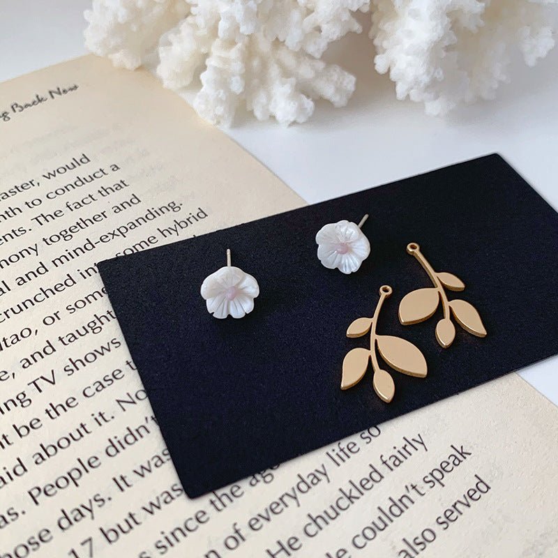 French Flower Stud Earrings - DS Traders