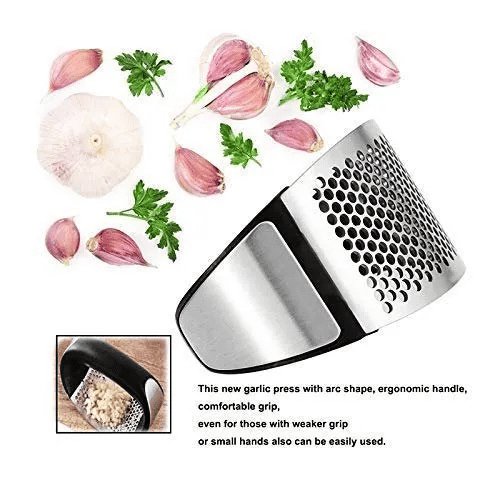 Garlic Press | Chopper & Crusher - DS Traders