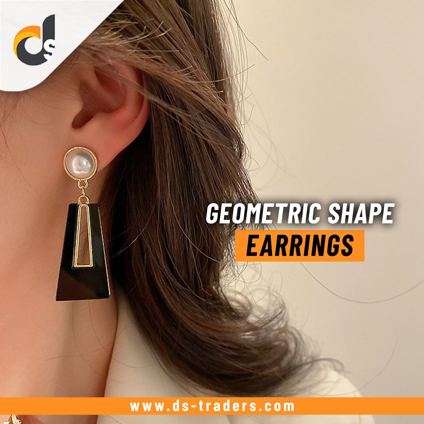 Geometric Shape Earrings - DS Traders