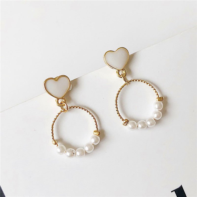 Geometrical Circle Earrings - DS Traders