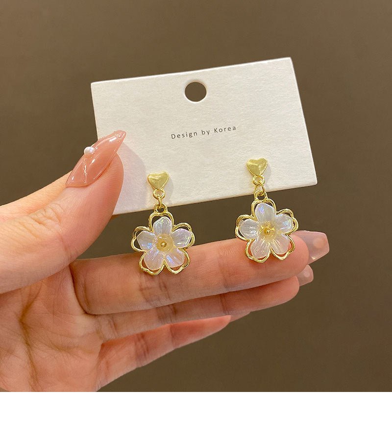Hollow Flower Earrings - DS Traders