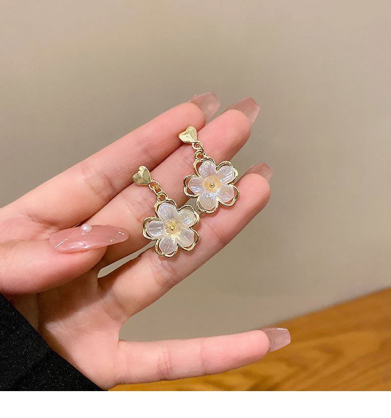 Hollow Flower Earrings - DS Traders