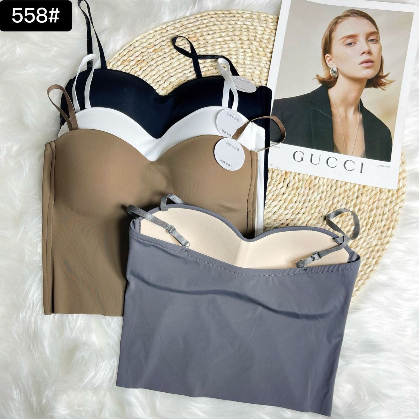 Imported High Quality Flower Design Foam Bra - Free Size - DS Traders
