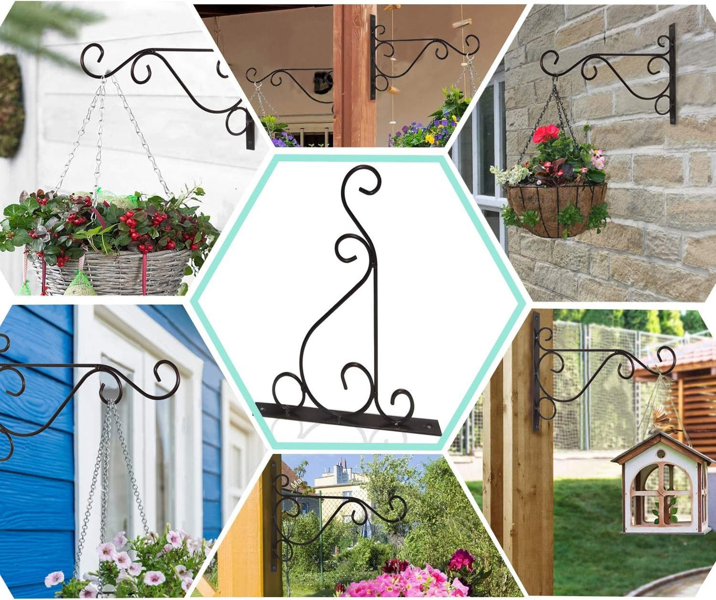 Iron Wall Mount Plant Hanging Hook - DS Traders