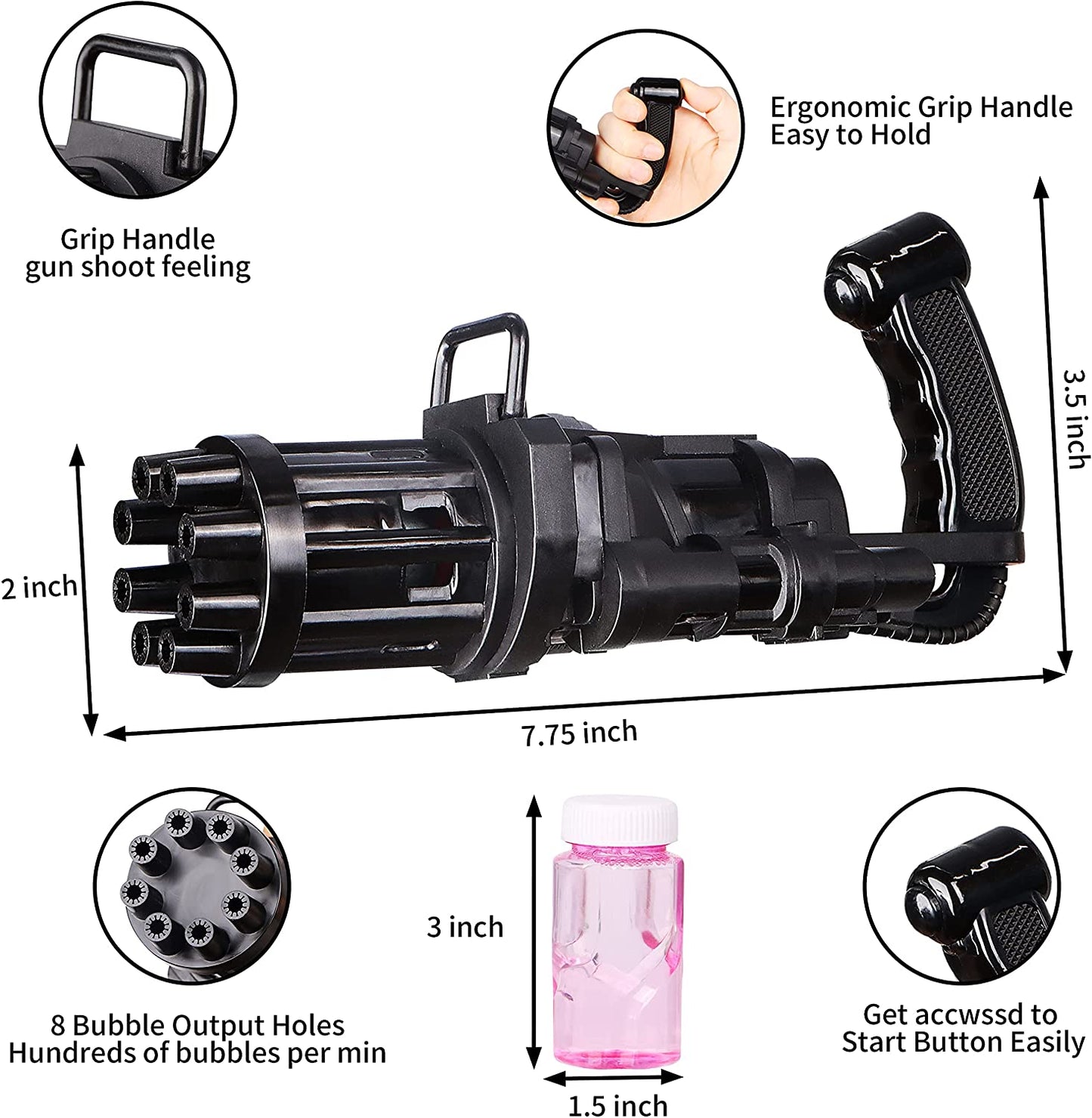 Massive Bubble Gun - DS Traders