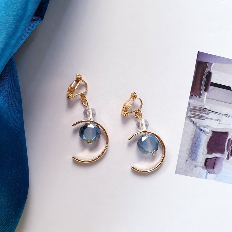 Moon Drop Earrings - DS Traders
