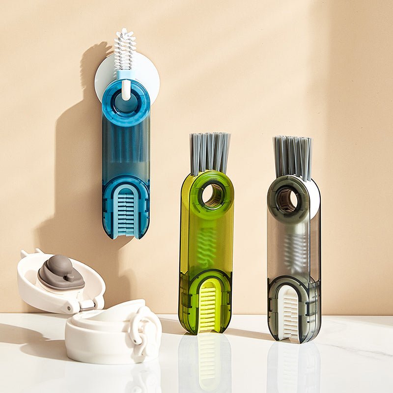 Multi-functional Triple Cup Cleaning Brush - DS Traders