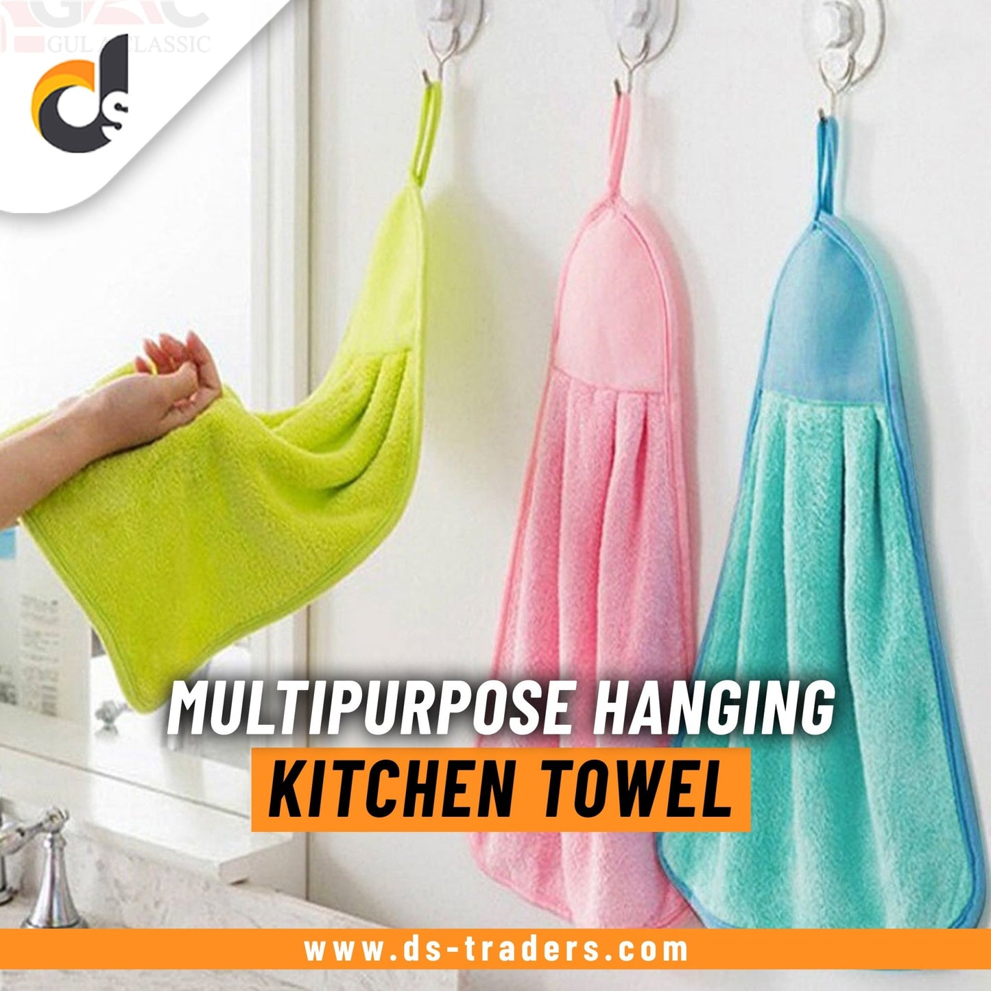 Multipurpose Hanging Kitchen Towel - DS Traders