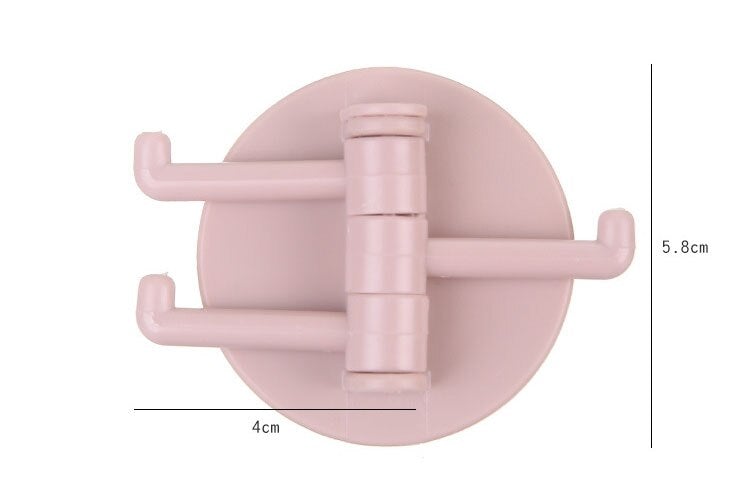 Pack Of 2 Self Adhesive 3 Branch Hook for Multipurpose Use - DS Traders