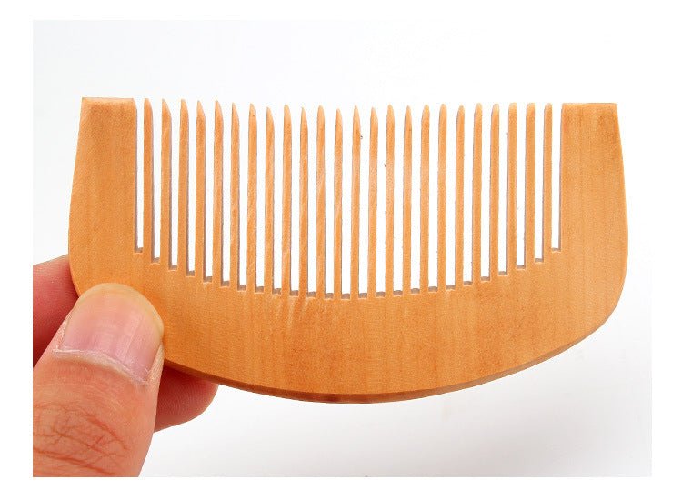 Pack Of 2 - Trendy Wooden Engraved Hair Comb. - DS Traders