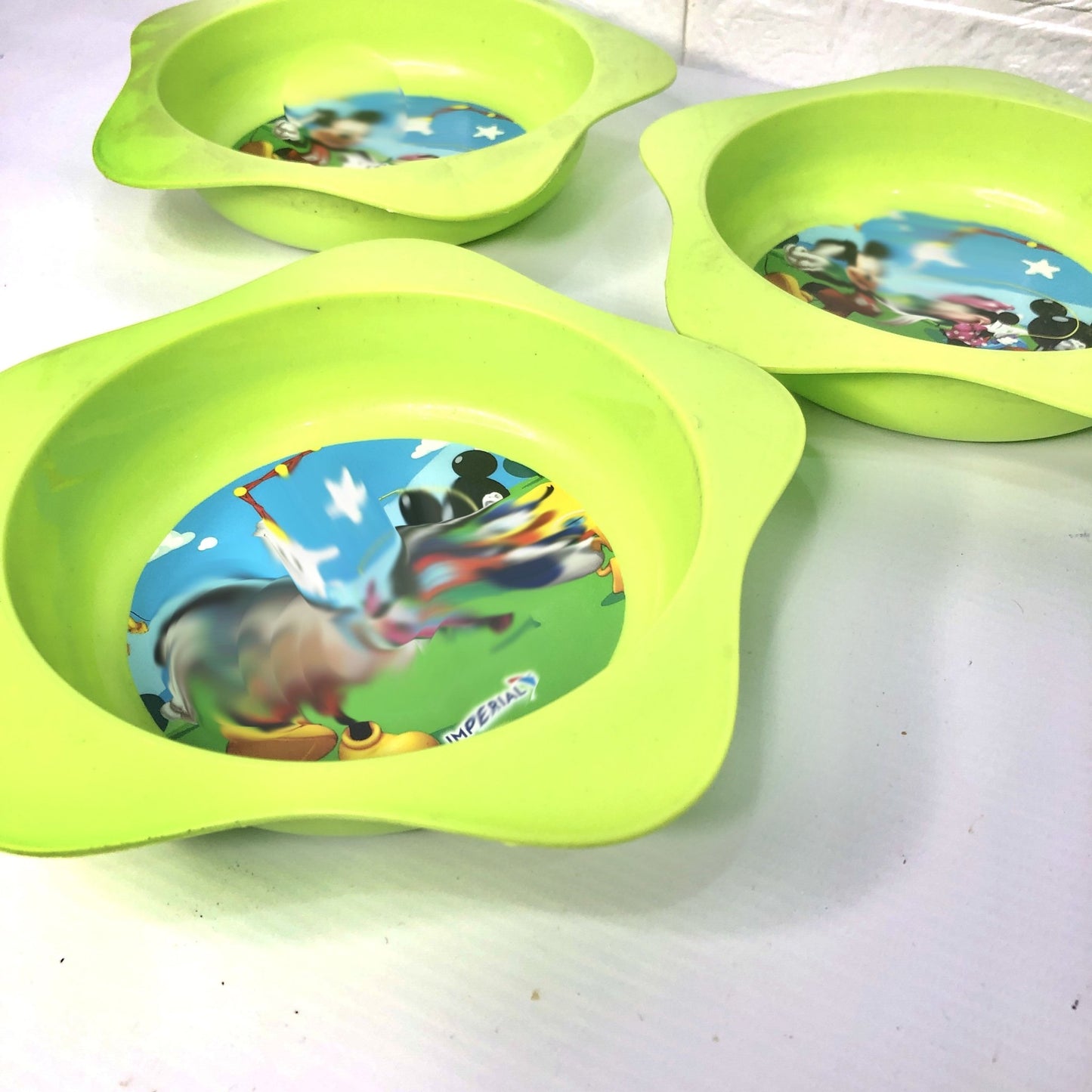 Pack Of 3 Kids Cartoon Printed Food Bowl - DS Traders