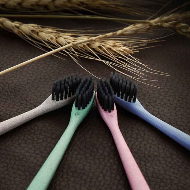 Pack Of 4 - Simple And Innovative For Men And Women With The Same Ecological Toothbrush - DS Traders