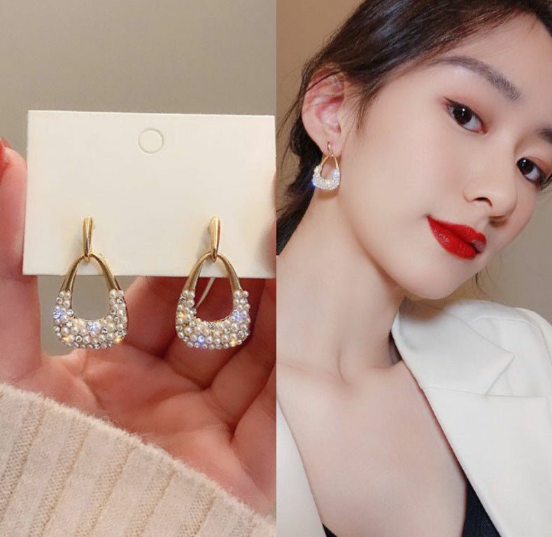 Pearl Drop Earrings - DS Traders