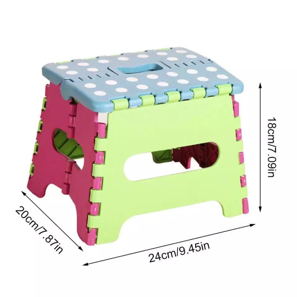 Plastic Portable Folding Stool for Kids - DS Traders