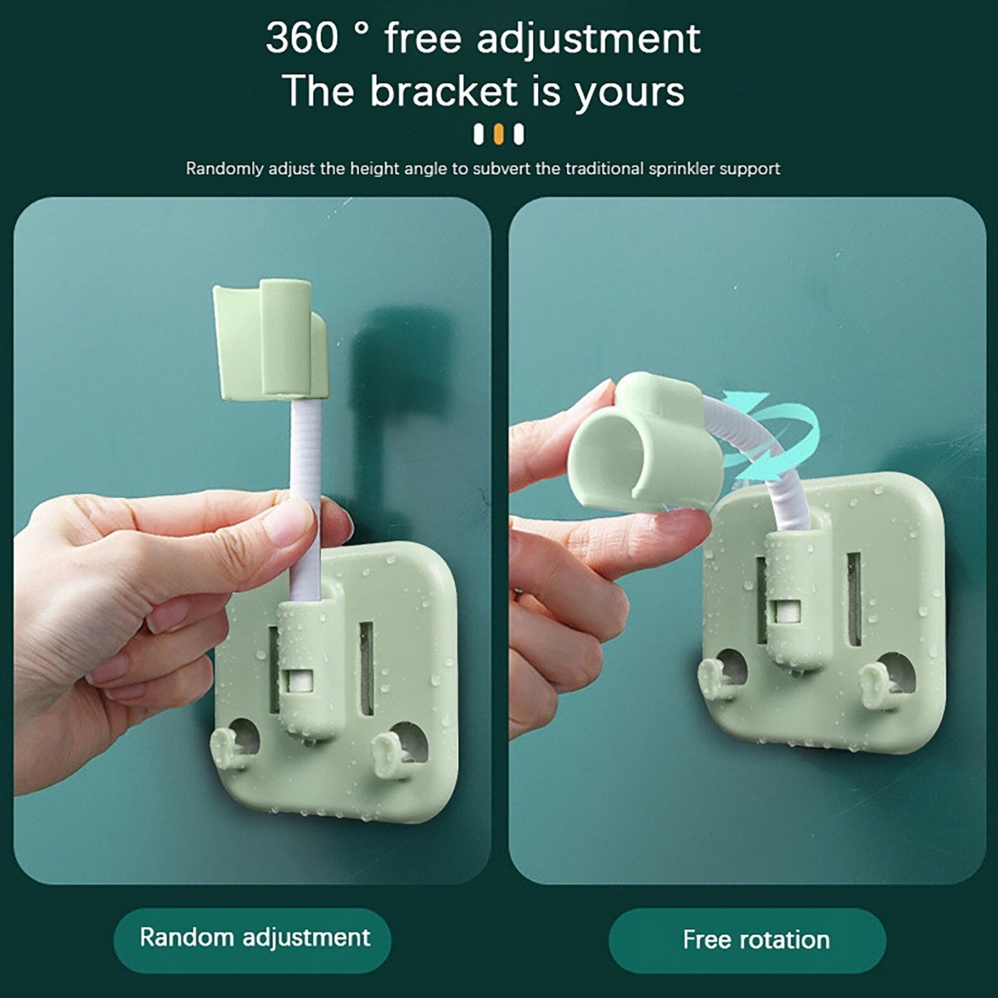 Portable Shower Universal Adjustable Shower Stand With Hook. - DS Traders