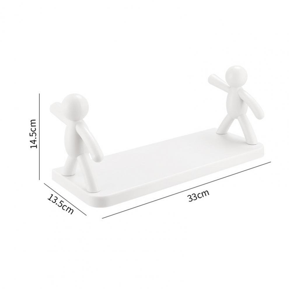 Self-adhesive Creative Kitchen Storage Wall-mounted Shelves. - DS Traders