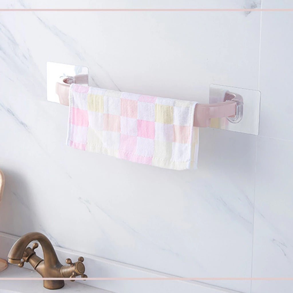 Self - Adhesive Plastic Towel Holder - DS Traders