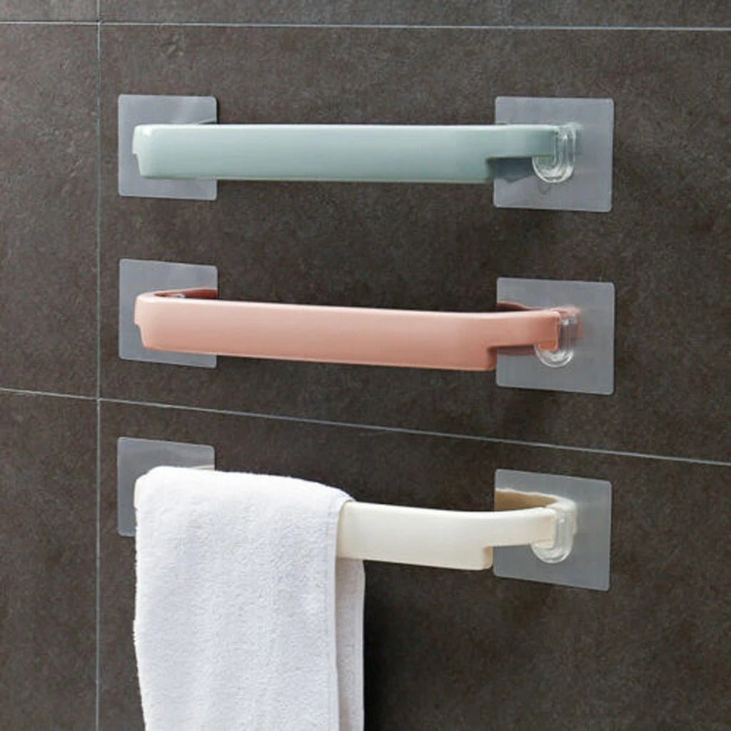 Self - Adhesive Plastic Towel Holder - DS Traders