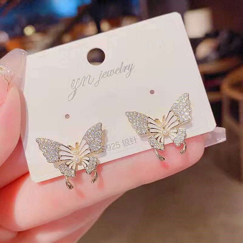 Shining Butterfly Earrings - DS Traders