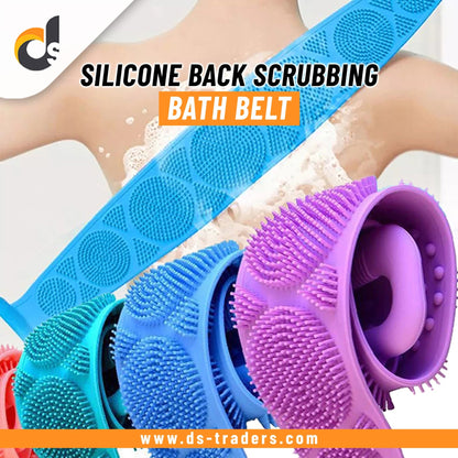 Silicone Back Scrubbing Bath Belt - DS Traders