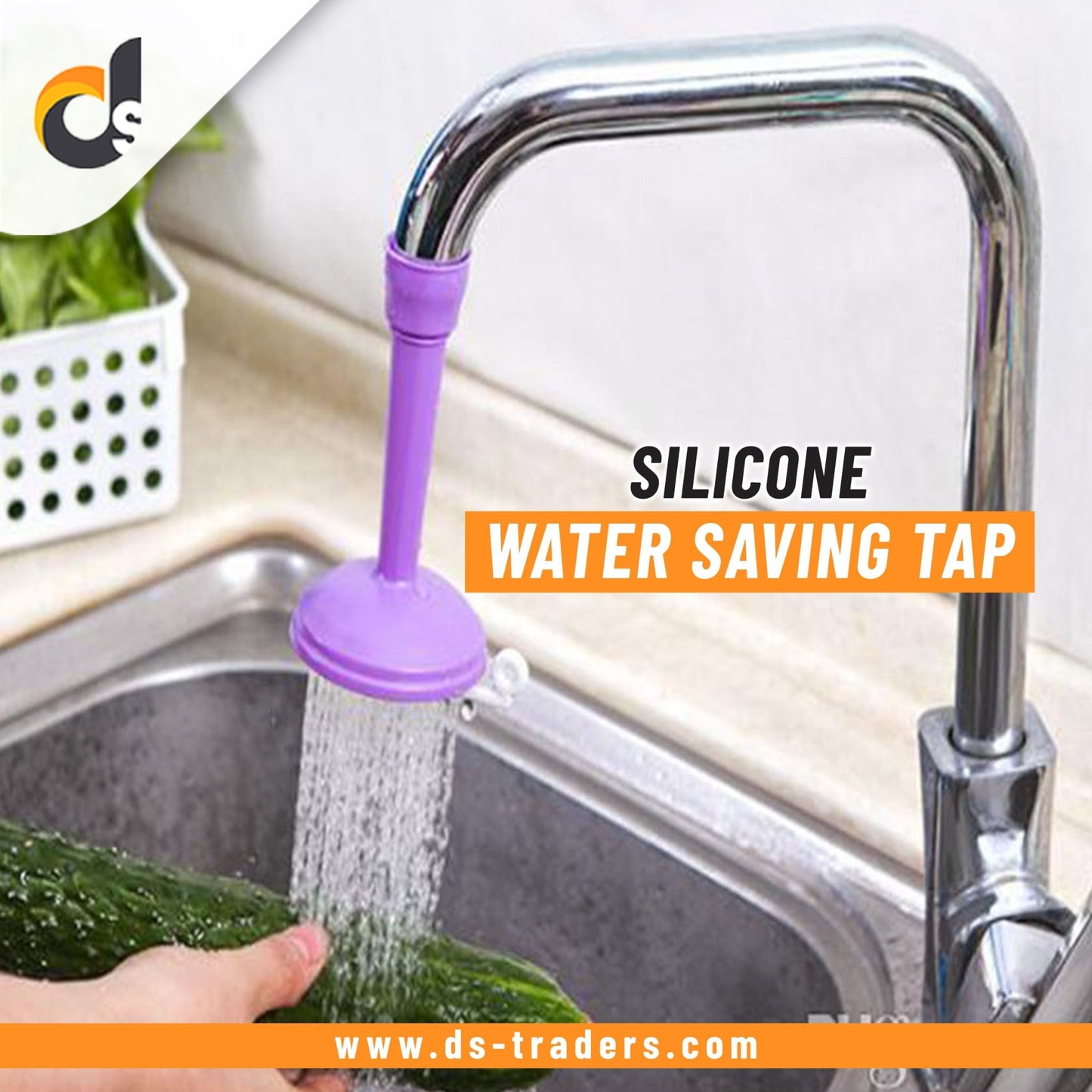 Silicone Water Saving Tap - DS Traders