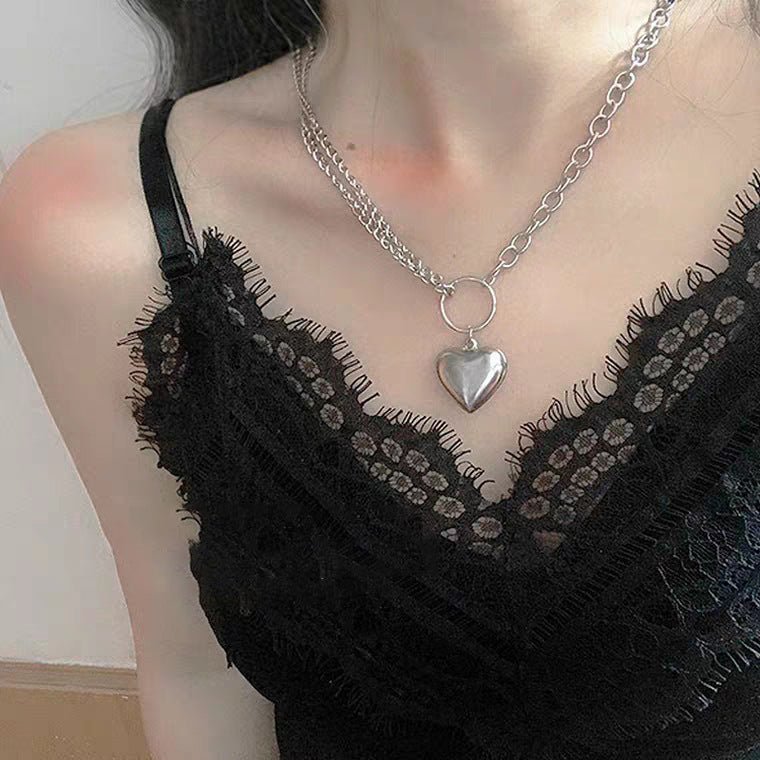 Silver Heart Locket - DS Traders