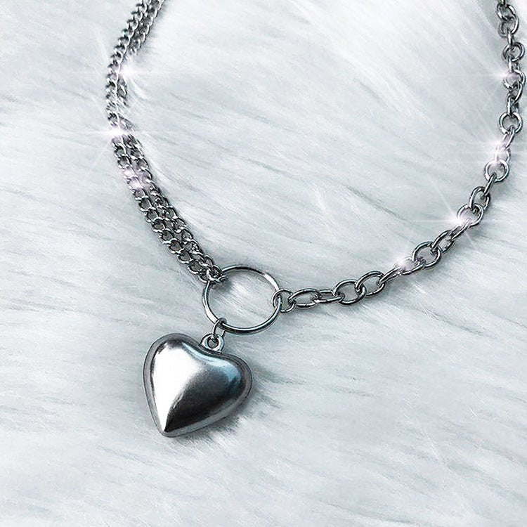 Silver Heart Locket - DS Traders