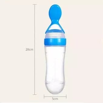 Squeeze Baby Feeder with Spoon - DS Traders