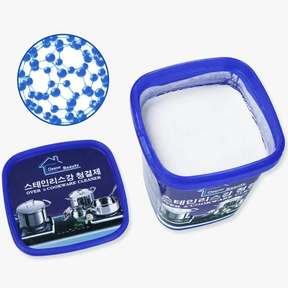 Stainless Steel Cleaning Paste Remove Stains Multi-Purpose Cleaner Home Kitchen Bathroom Accessories - DS Traders