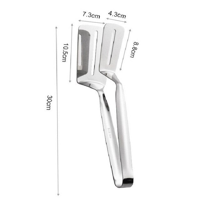 Stainless Steel Double Sided Frying Fish Spatula - DS Traders