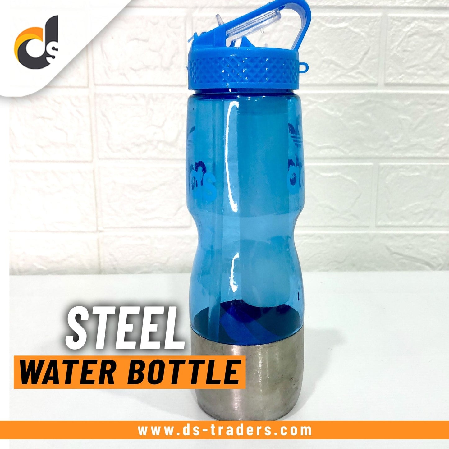 Steel Water Bottle With Ice Container - DS Traders