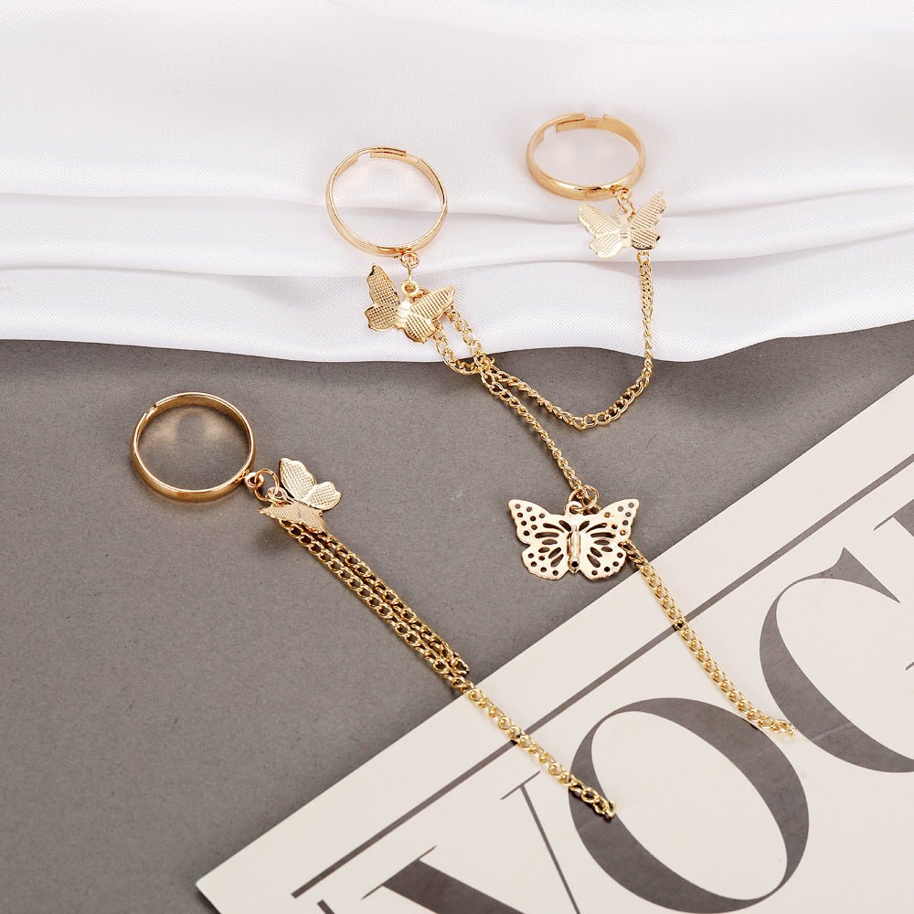 Stud Butterfly Hiphop Earrings - DS Traders