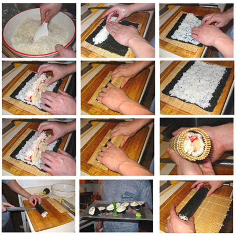 Sushi Roller Bamboo Material Rolling Mats. - DS Traders