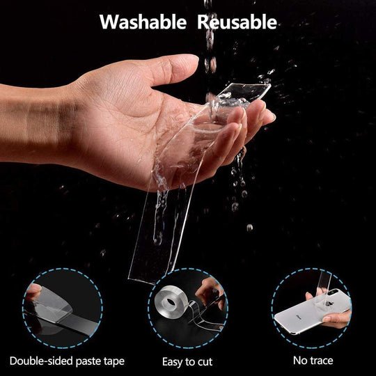 Unique Style Super Strong Double Sided Nano Tape - 3 Meter - DS Traders