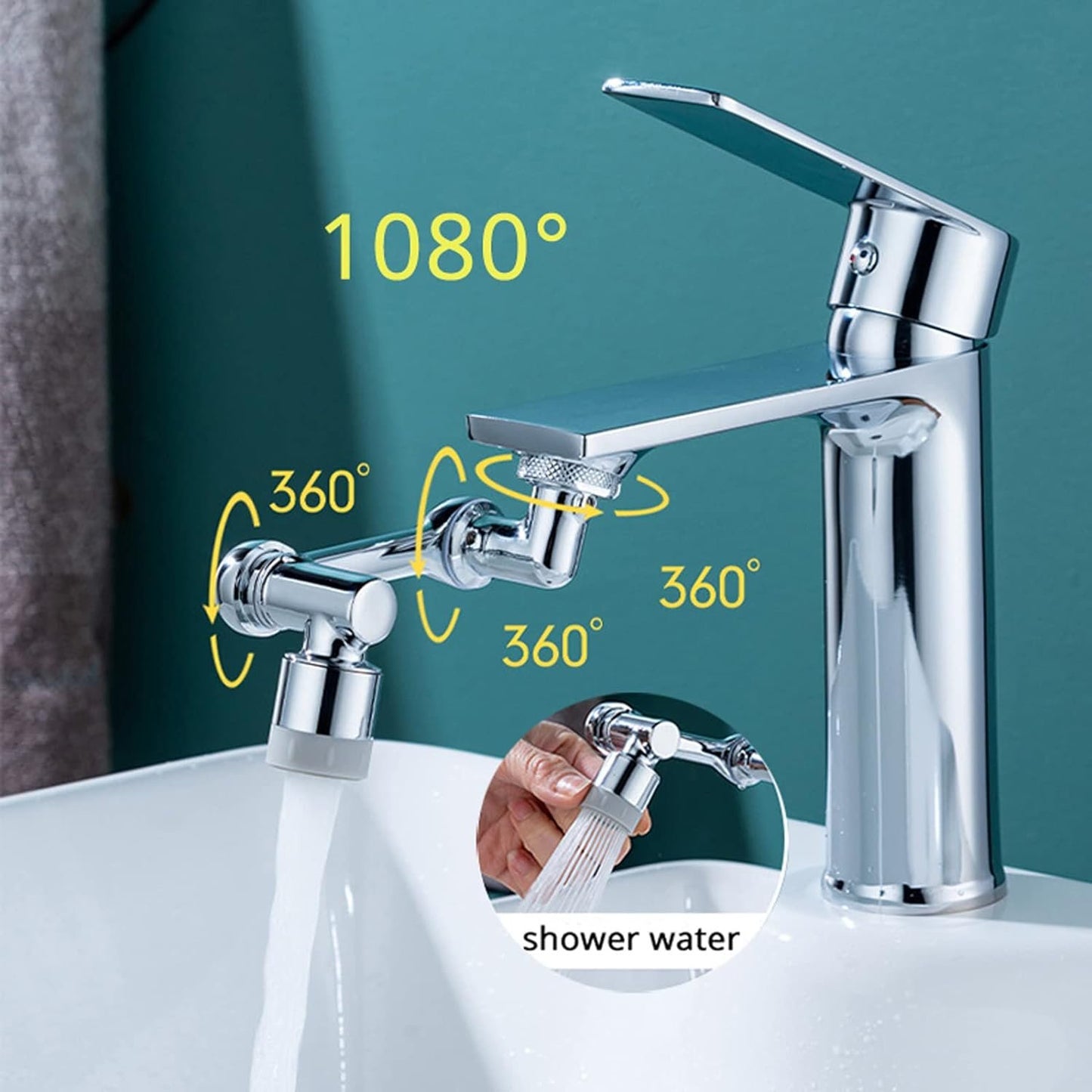 Universal Rotating Splash Filter Faucet - DS Traders