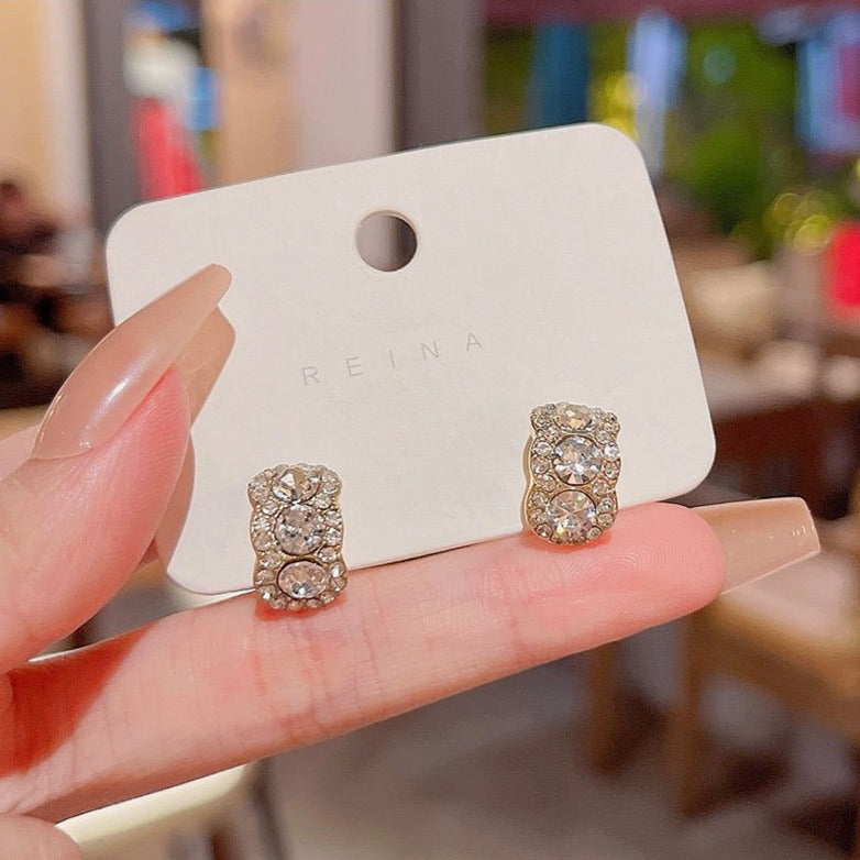 Zircon Drop Earrings Set - DS Traders
