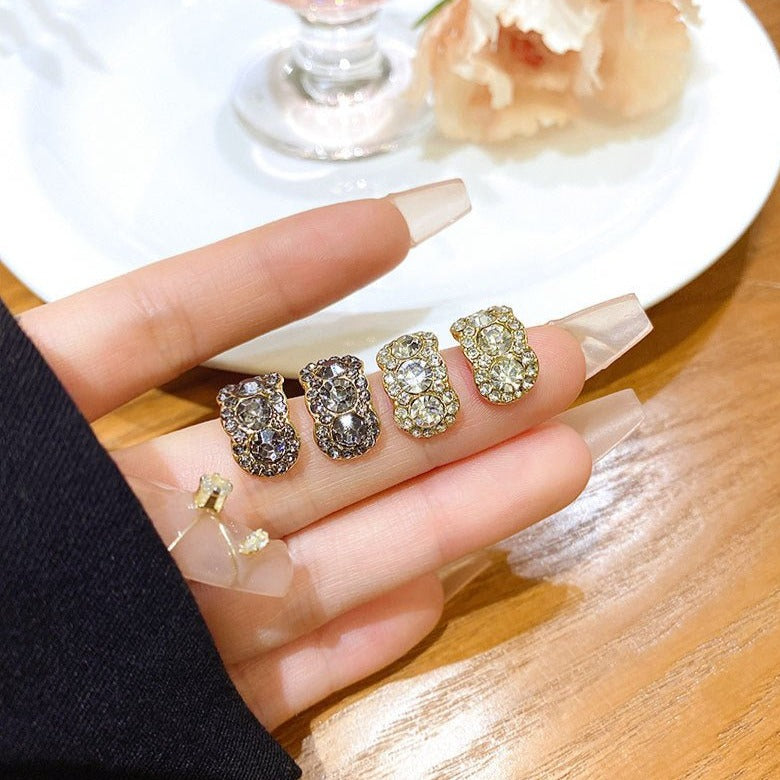Zircon Drop Earrings Set - DS Traders