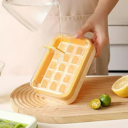 Mini Ice Cube Tray with Lid & Storage Box