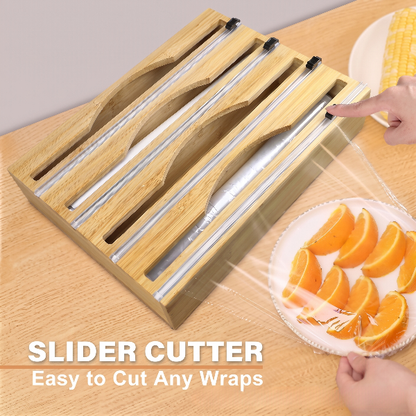 Wooden Multi-Purpose Wrap Cutter