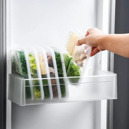 4 Grid Portable Food Storage Box