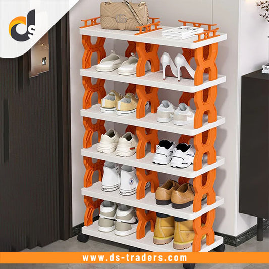 The Shoe Mover: Easy-Glide Storage Rack